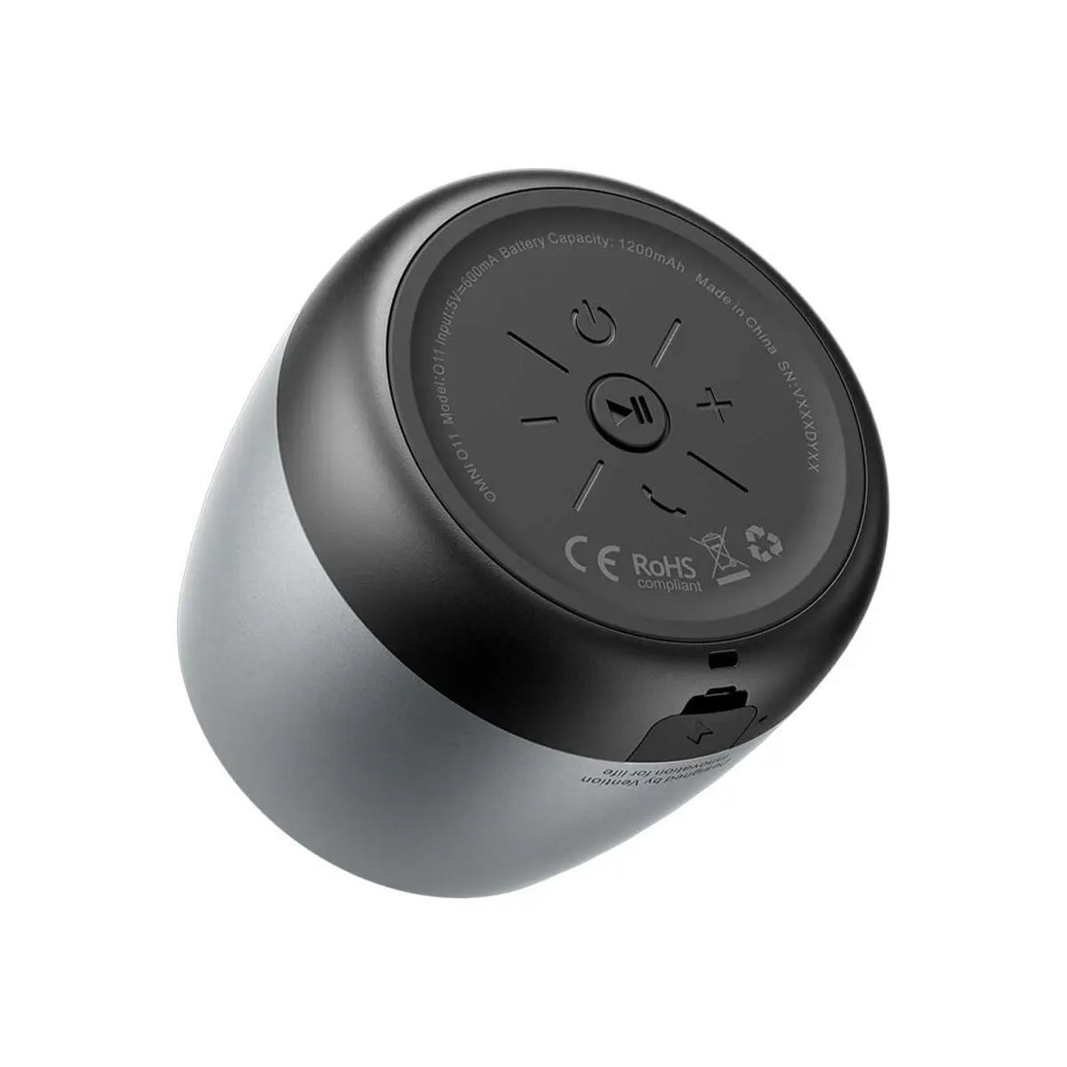 Vention K11 Manyetik Standlı Taşınabilir Bluetooth Hoparlör Siyah
