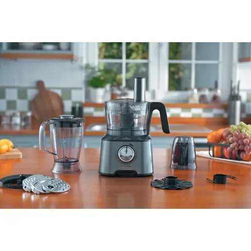 Karaca Mastermaid Multifunctional 10 in 1 Galaxy Grey Blender Seti 2000w