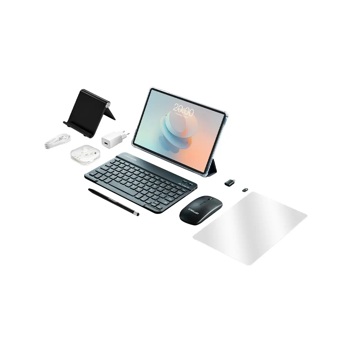 Teclast P30T 8/128 GB 10.1" Tablet Gri Klavye+Kılıf+Kalem
