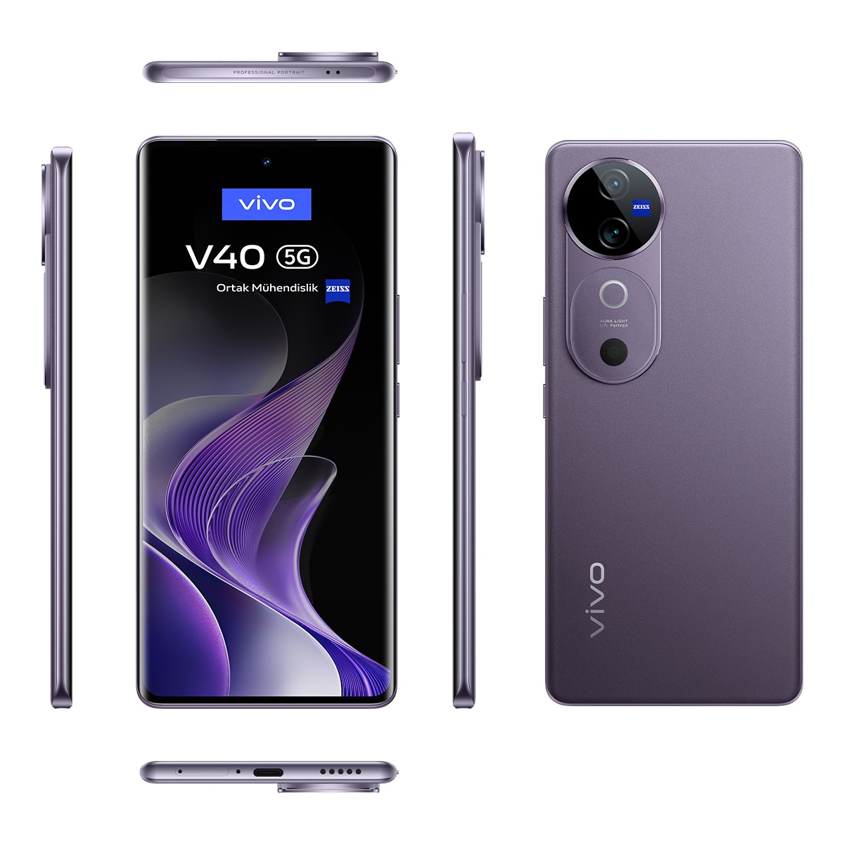 Vivo V40 12GB 256GB Titanyum Moru Vivo V40 12GB 256GB Titanyum Moru