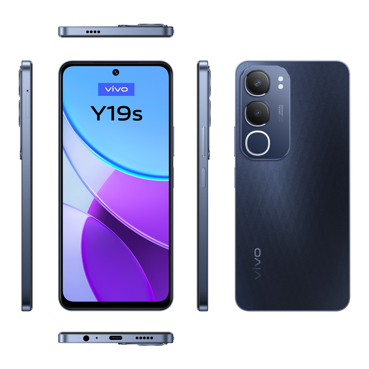 Vivo Y19S 4GB 128GB Işıltılı Siyah (Vivo Türkiye Garantili) Vivo Y19S 4GB 128GB Işıltılı Siyah (Vivo Türkiye Garantili)